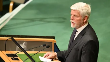 Pavel je rád, že Macinka k cestě na Valné shromáždění OSN přistoupil pragmaticky