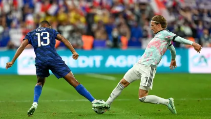 Francouzští fotbalisté rozdrtili Belgii 4:1 brankami v poslední čtvrthodině