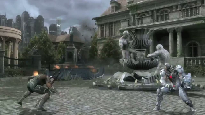 Injustice: Gods Among Us - Aquaman vs Cyborg