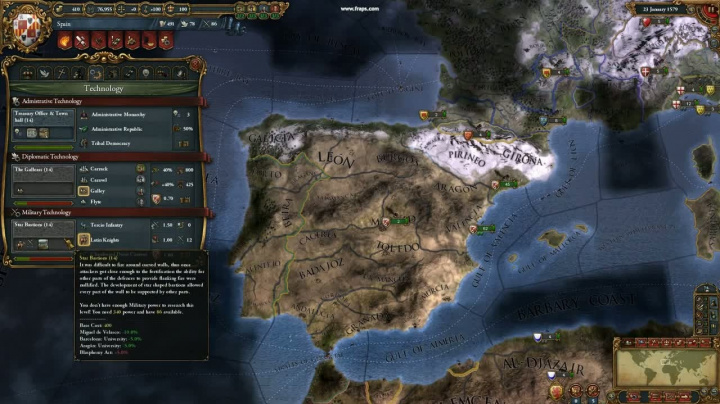 Europa Universalis IV - vývojářský deníček o technologii