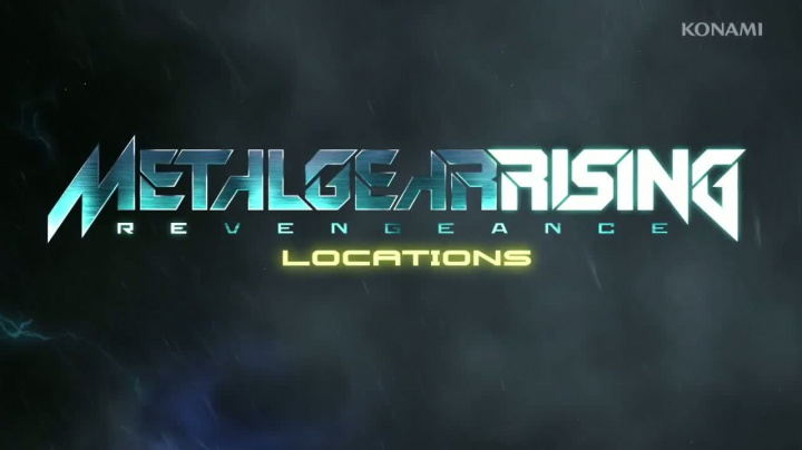 Metal Gear Rising: Revengeance - locations trailer