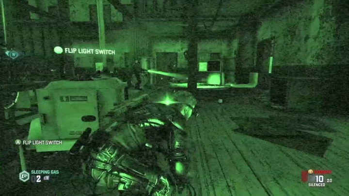 Splinter Cell: Blacklist - záběry z hraní mise Abandoned mill