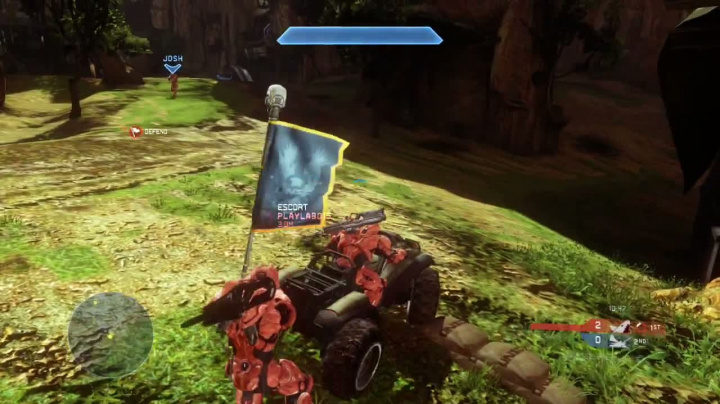 Halo 4 - Capture the Flag na mapě Exile