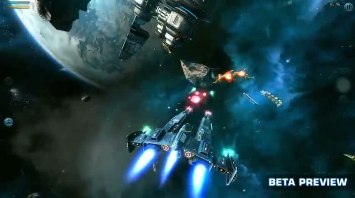 Galaxy on Fire 2 - beta preview trailer
