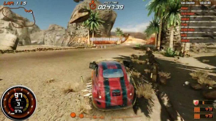 Gas Guzzlers: Combat Carnage - beta gameplay