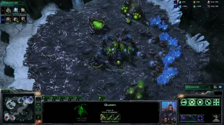 StarCraft II: Heart of the Swarm - Battle Report 1