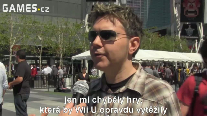 E3 2012 videoblog - reakce zahraničních novinářů na Nintendo