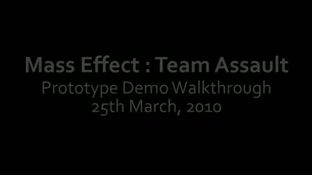 Mass Effect: Team Assault - záběry ze zrušené MP akce