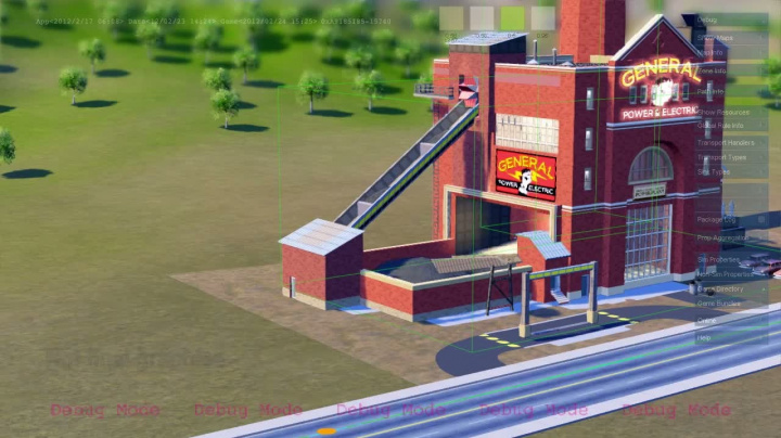 SimCity - demonstrace enginu