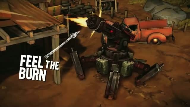 Shoot Many Robots - záběry ze hry