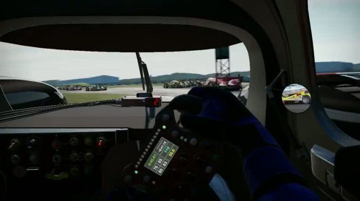 Project CARS - záběry z hraní s volantem
