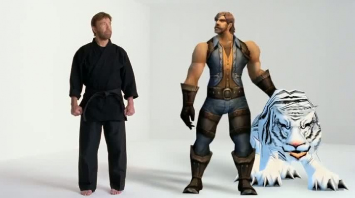 World of Warcraft - reklama s Chuckem Norrisem