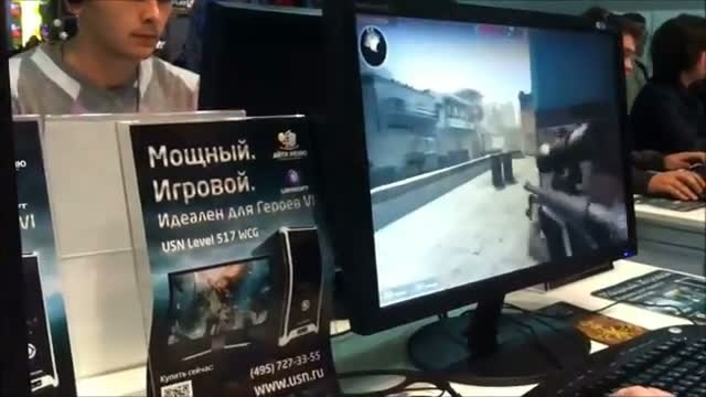 Counter Strike: GO - záběry z veletrhu Igromir