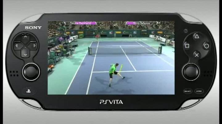 Virtua Tennis 4 - TGS 2011 video (PS Vita)