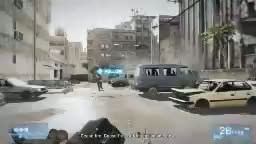 Battlefield 3 - záběry z mise Fault Line na X360