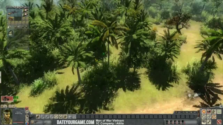 Men of War: Vietnam - záběry z mise Die Hard Attack