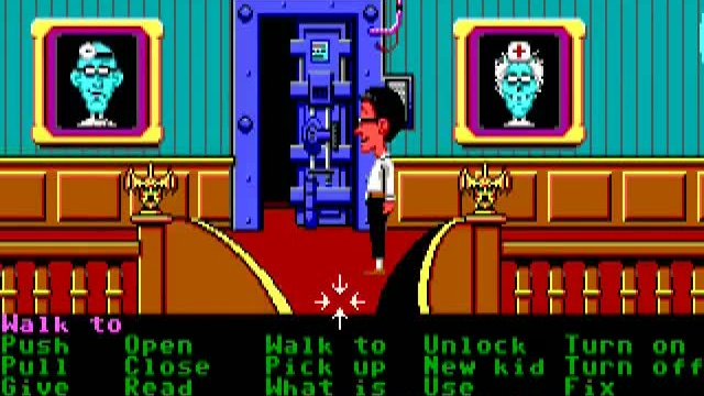 Maniac Mansion - záběry