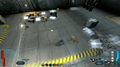 Space Siege CES '07 gameplay