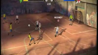 FIFA Street 3 gameplay 6min video