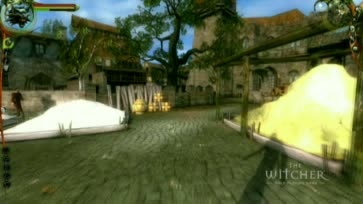 The Witcher GC gameplay video