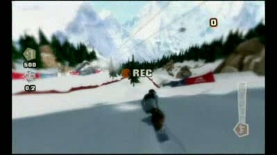 Shaun White Snowboarding Wii rule the rails trailer