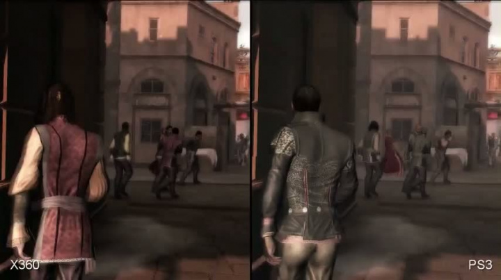 Assassin's Creed 2 srovnání