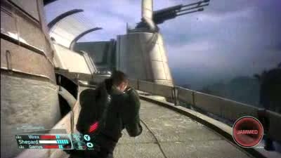 Mass Effect soldier combat video