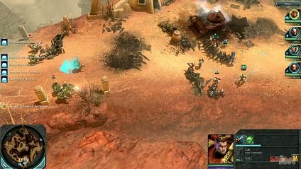 Dawn of War 2 gameplay coordinaed video