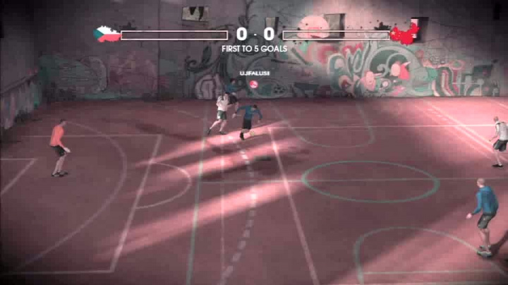 Fifa Street 3 gameplay