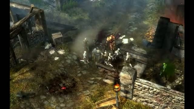 Grim Dawn - záběry z boje