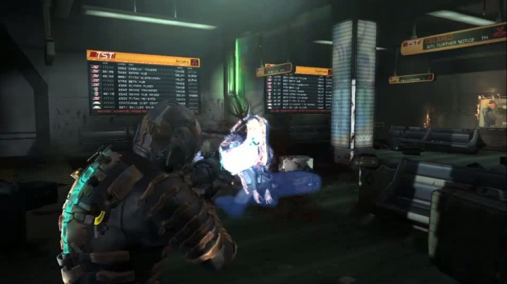 Dead Space 2 - záběry z mise ve vlaku