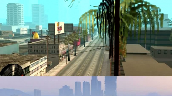 Grand Theft Auto V trailer v grafice GTA: San Andreas