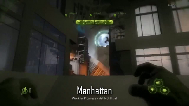 The Avengers - záběry z pre alpha verze hry