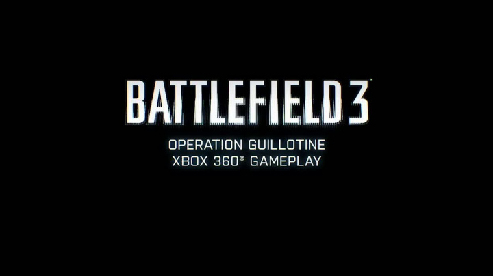 Battlefield 3 - trailer (mise Gilotina)
