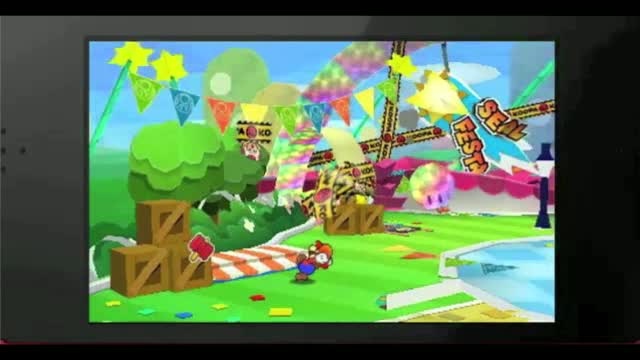 Paper Mario 3DS - TGS 2011 video