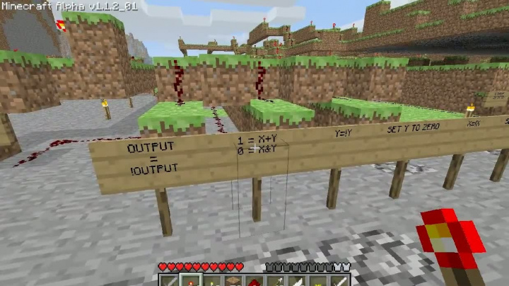 Minecraft - 16bit počítač