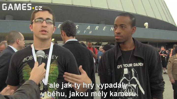 E3 2012 videoblog - reakce zahraničních novinářů na Sony
