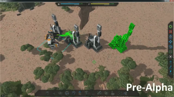 Planetary Anihilation - pre-alfa demonstrace