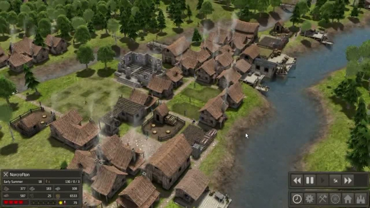 Banished - záběry ze hry