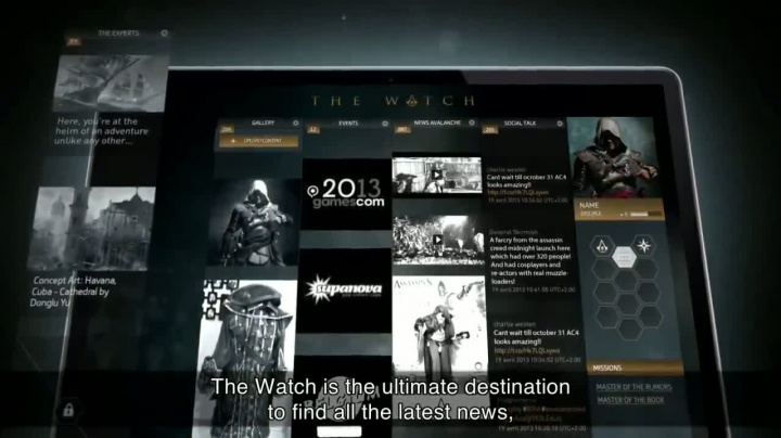 Assassin's Creed 4: Black Flag - The Watch trailer