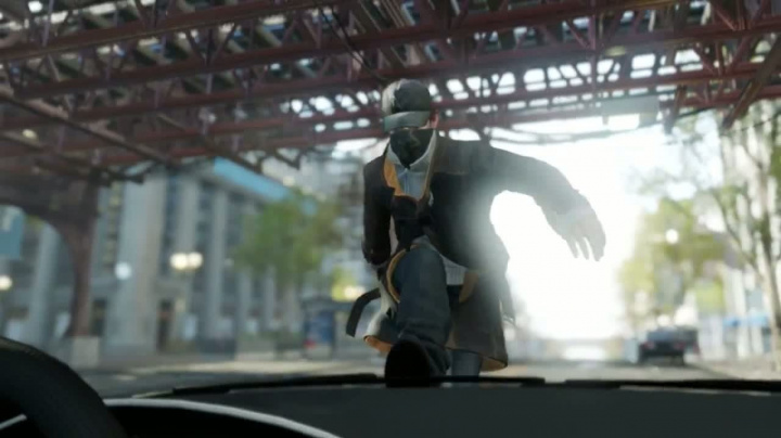 Watch Dogs - out of control trailer