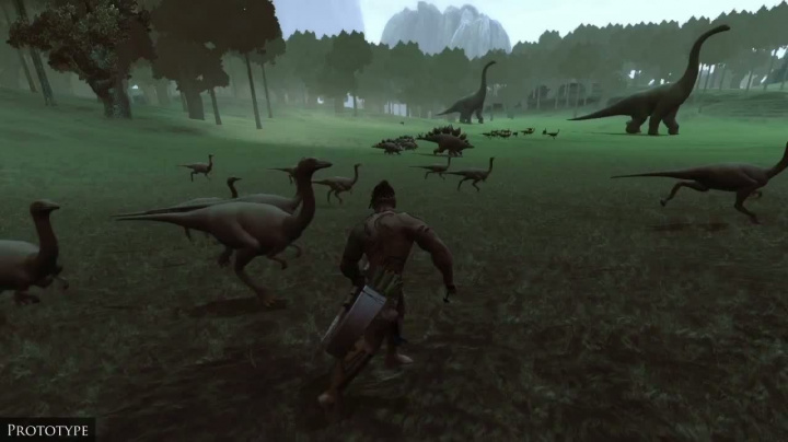 The Stomping Land - Prototyp gameplay