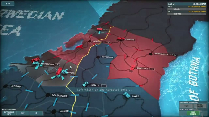 Wargame: AirLand Battle - dynamické kampaně