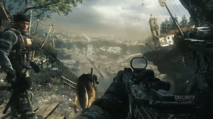 Call of Duty: Ghosts - záběry ze hry se psem