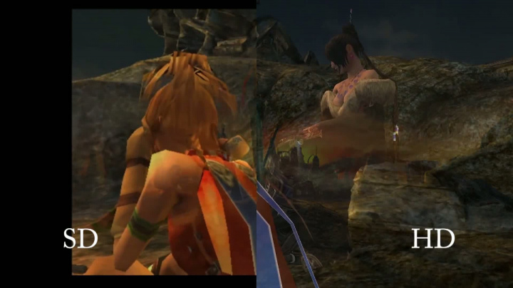 Final Fantasy X HD - porovnání HD a SD