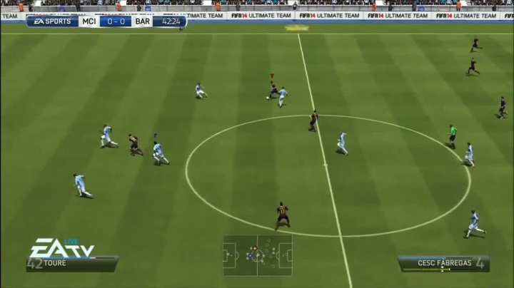 FIFA 14 - GC2013 gameplay