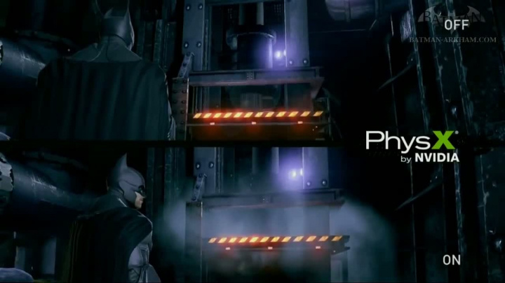 Batman: Arkham Origins - Nvidia PhysX prezentace
