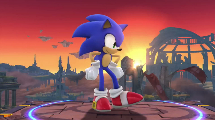 Super Smash Bros. 4 - Sonic Trailer