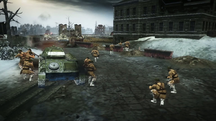Company of Heroes 2 - továrna Lazur (video z nové mapy)