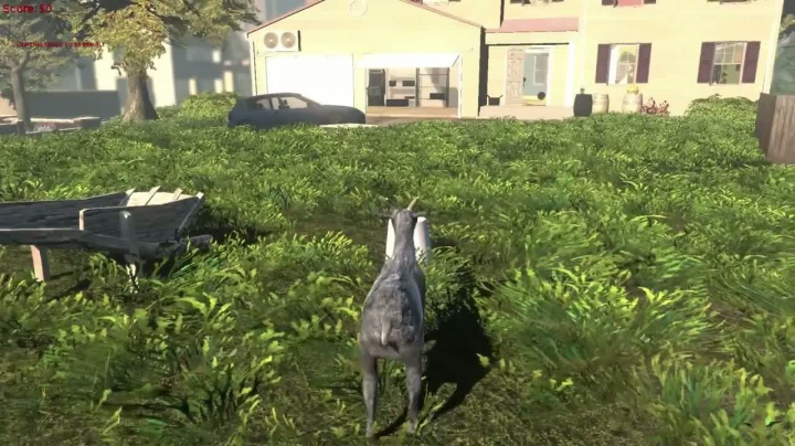 Goat Simulator - Pre-alfa gameplay